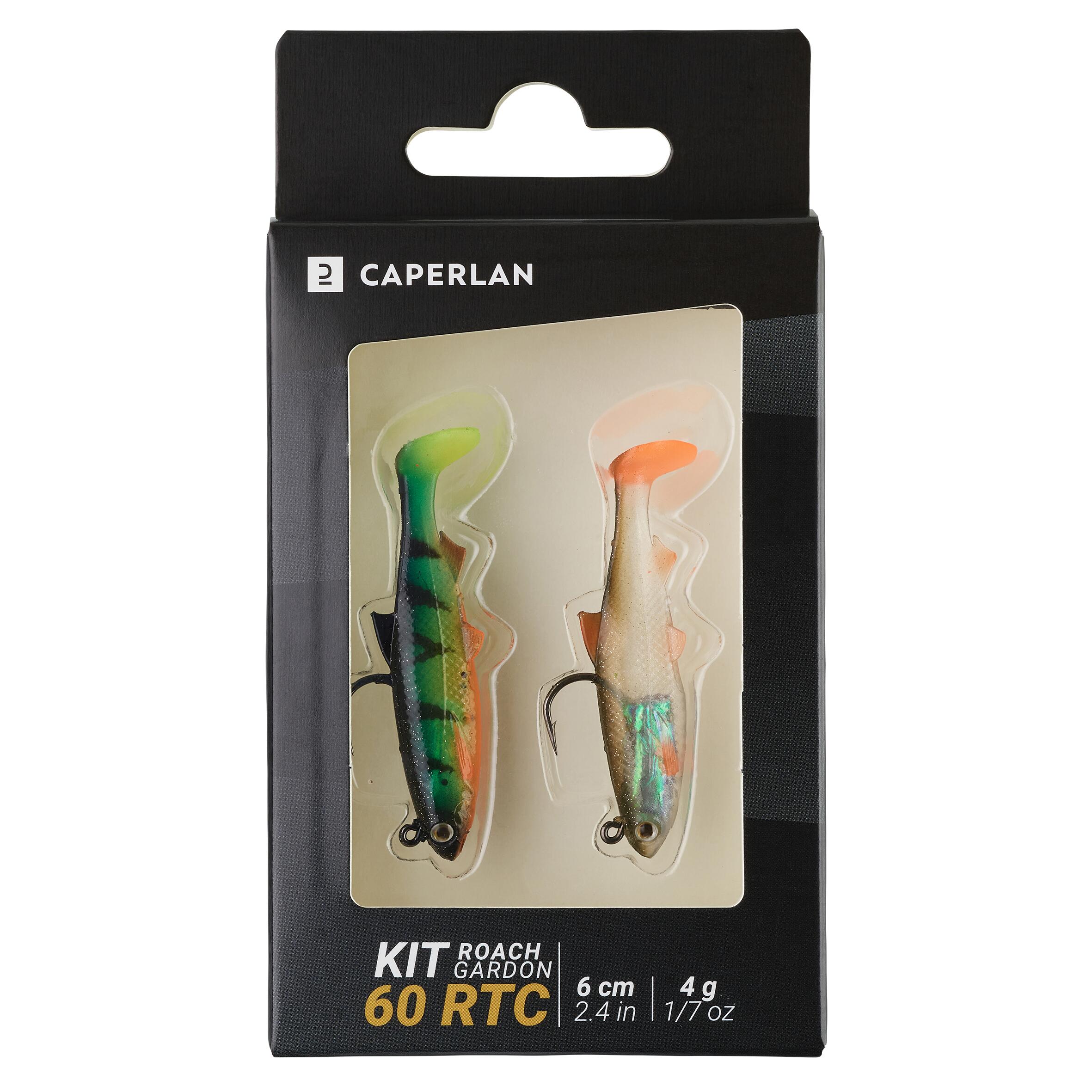 Zestaw miękkich przynęt Shad Roach RTC 60 płoć/firetiger