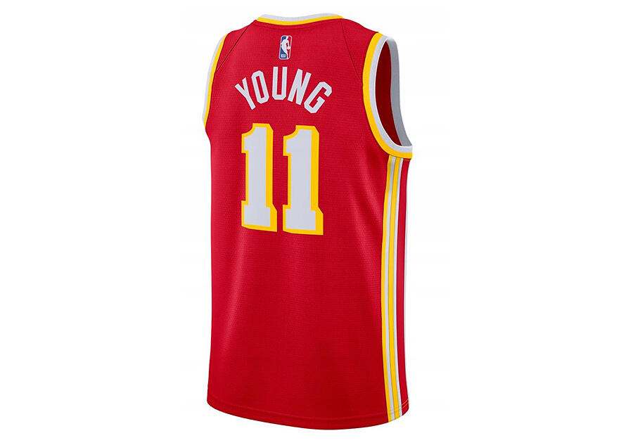 Koszulka męska nike nba atlanta hawks trae young swingman jersey university red