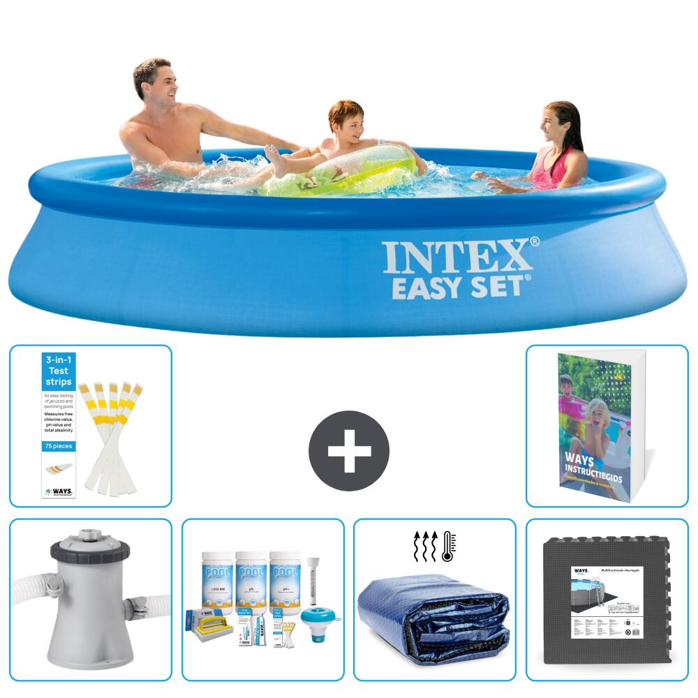 INTEX Basen Easy Set Okrągły - 305x61 cm - 7-częściowy S233