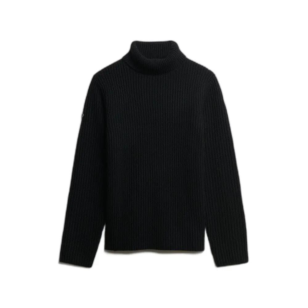 Sweter z golfem z miękkiej, skręcanej dzianiny dla kobiet Superdry