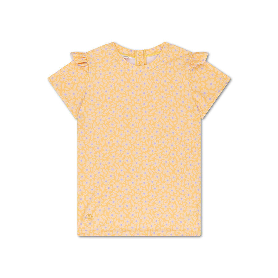 Swim Essentials Swimming T-shirt - Short Sleeve - Yellow - Florish