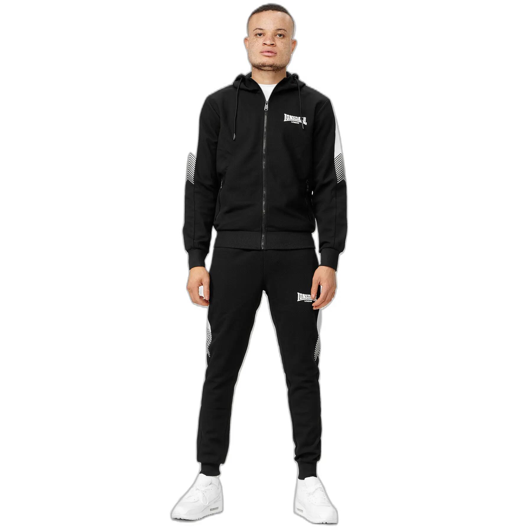 Dres z kapturem o regularnym kroju Lonsdale Marthal