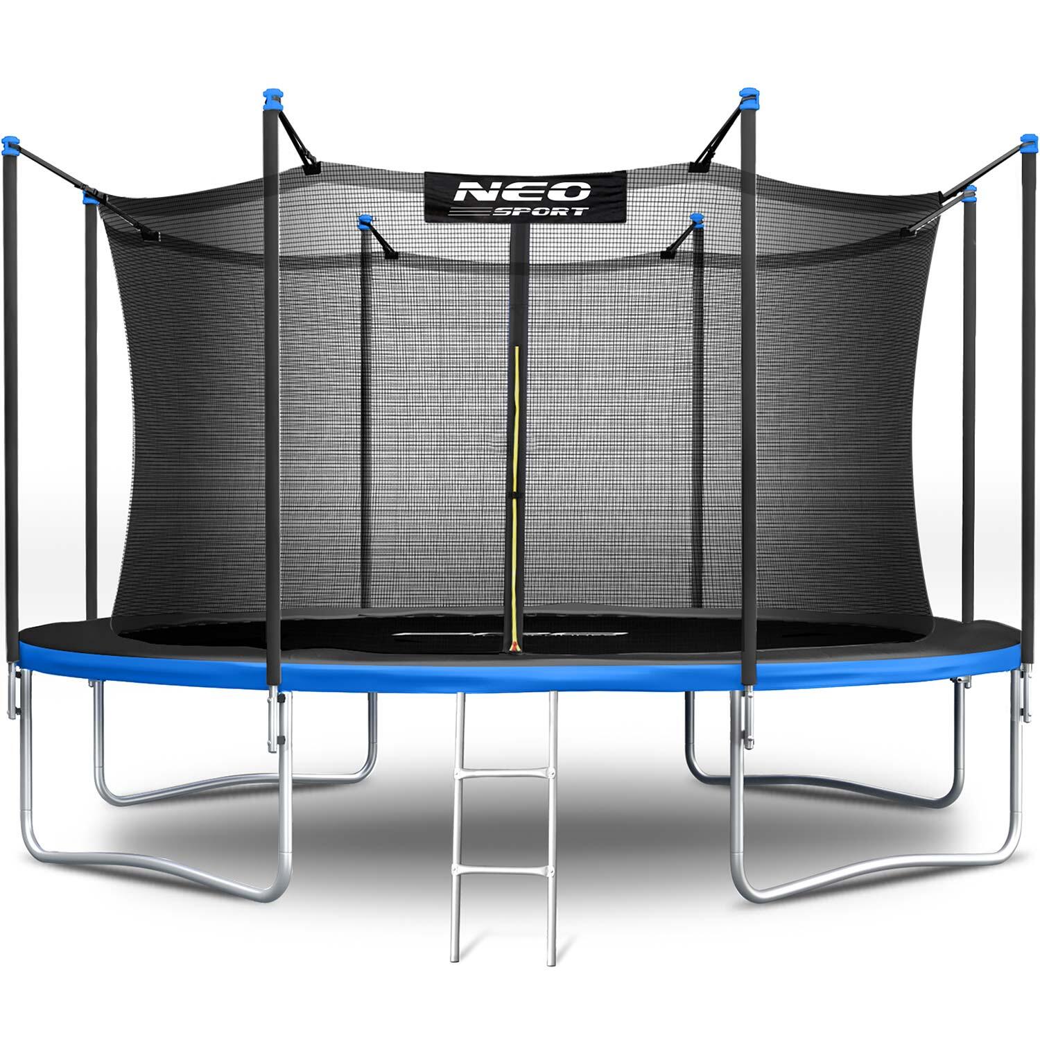 Trampolina ogrodowa z siatką wewnętrzną Neo-Sport 404 cm 13ft