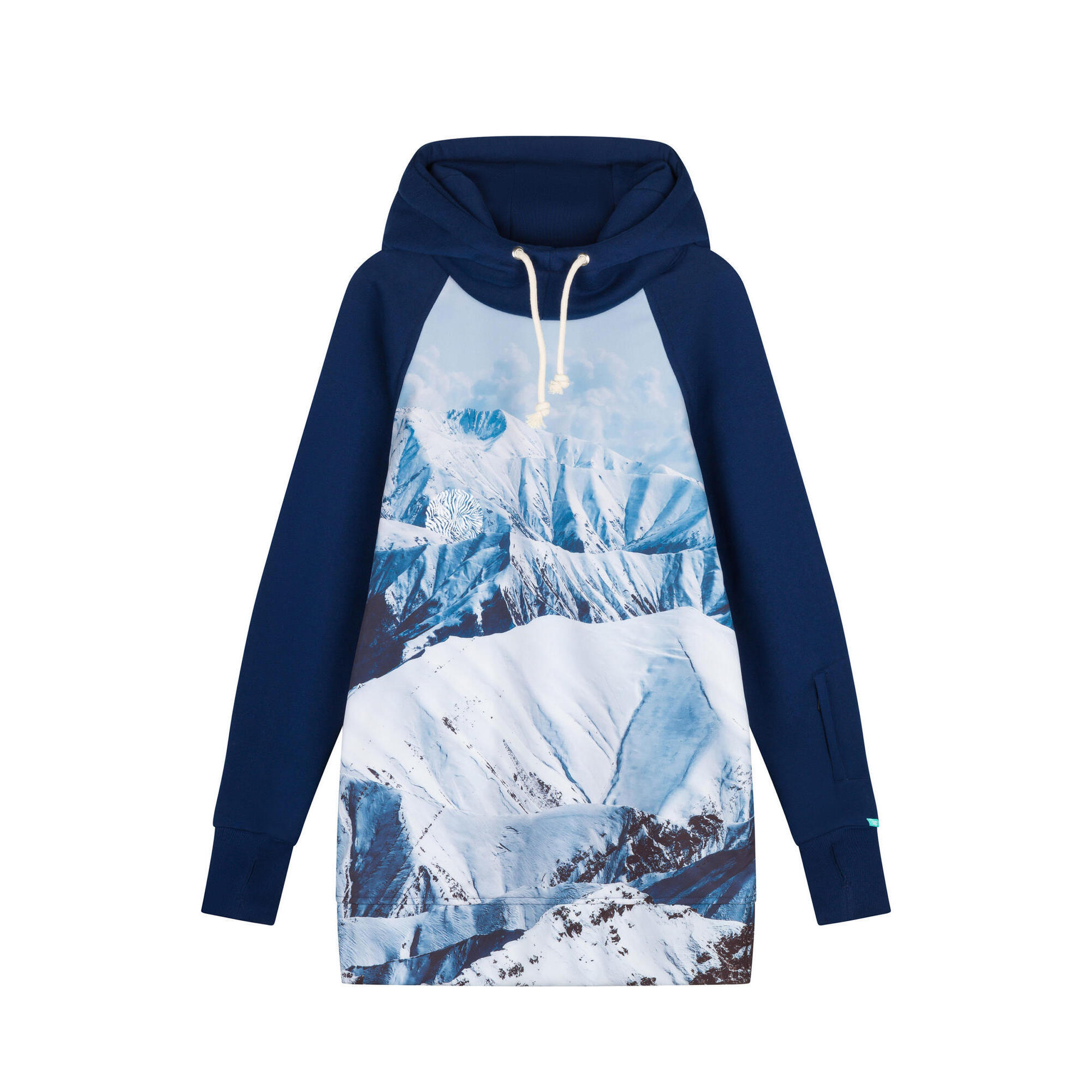 Bluza outdoorowa z kapturem damska DEEP TRIP Snowland softshell