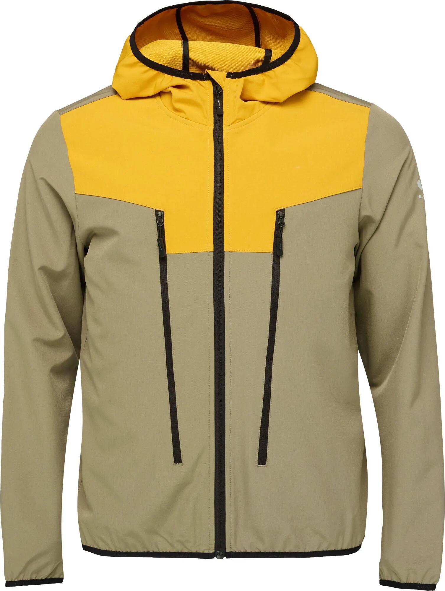 Męska kurtka softshell Loap Urland Beżowa