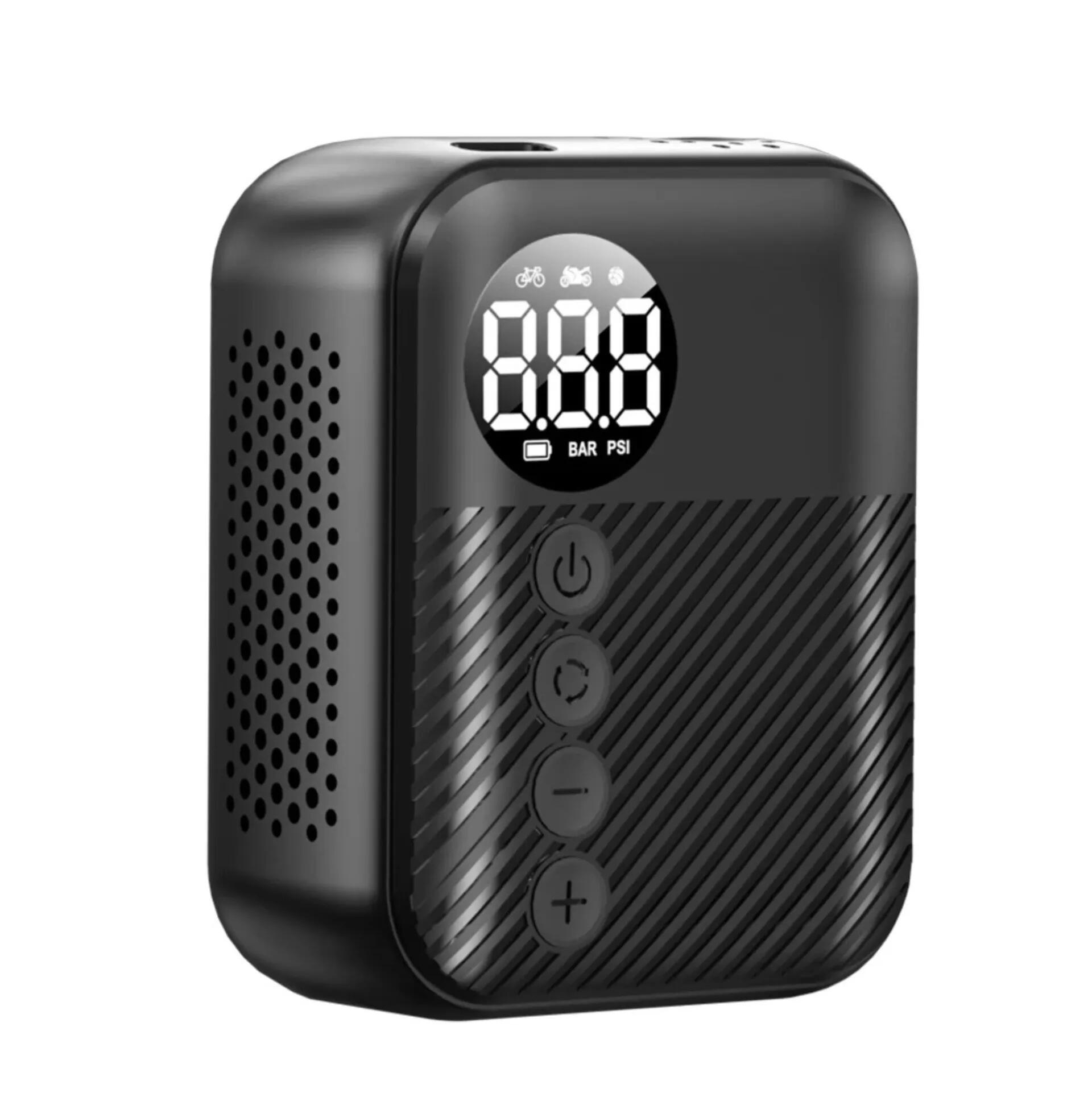 Mini elektryczna pompka rowerowa 150 PSI USB-C wyświetlacz