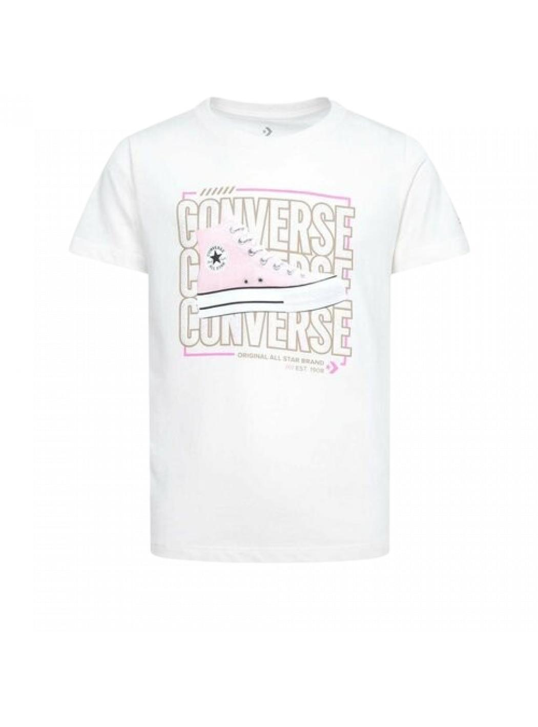 Koszulka dla dziewczynki Converse Chuck Taylor Graphic