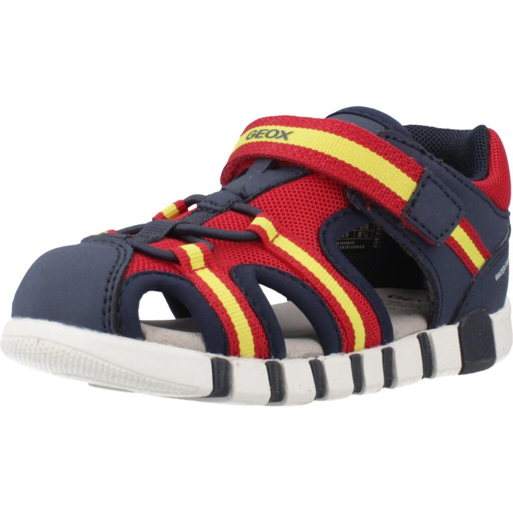 Sandały GEOX B SANDAL IUPIDOO BOY Czerwony