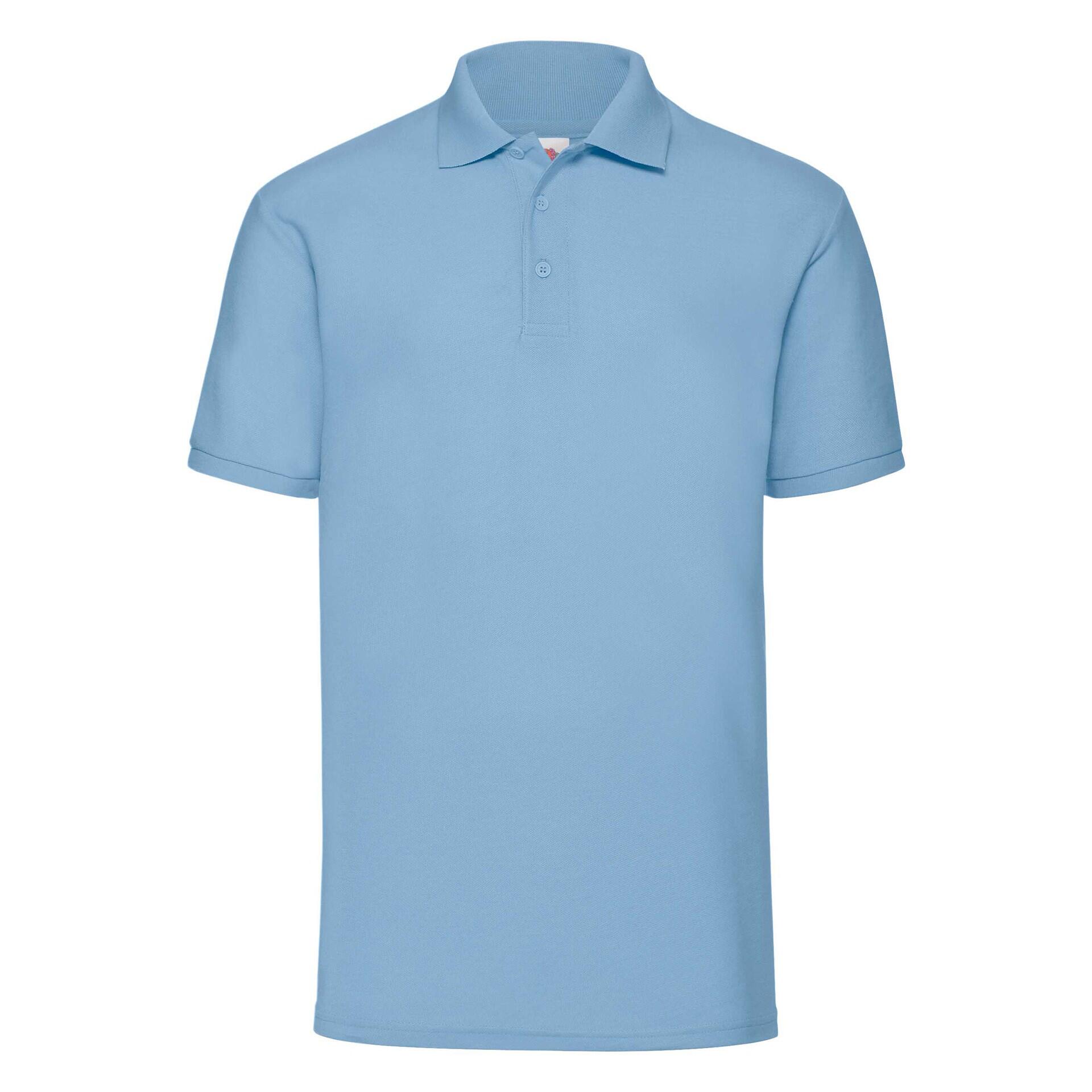 Koszulka polo Fruit Of The Loom 65/35 Adult Azul Cielo