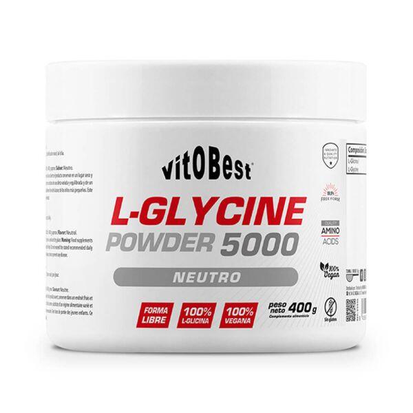 L-Glicyna 5000 (Glicyna) - 400g Neutralna VitoBest