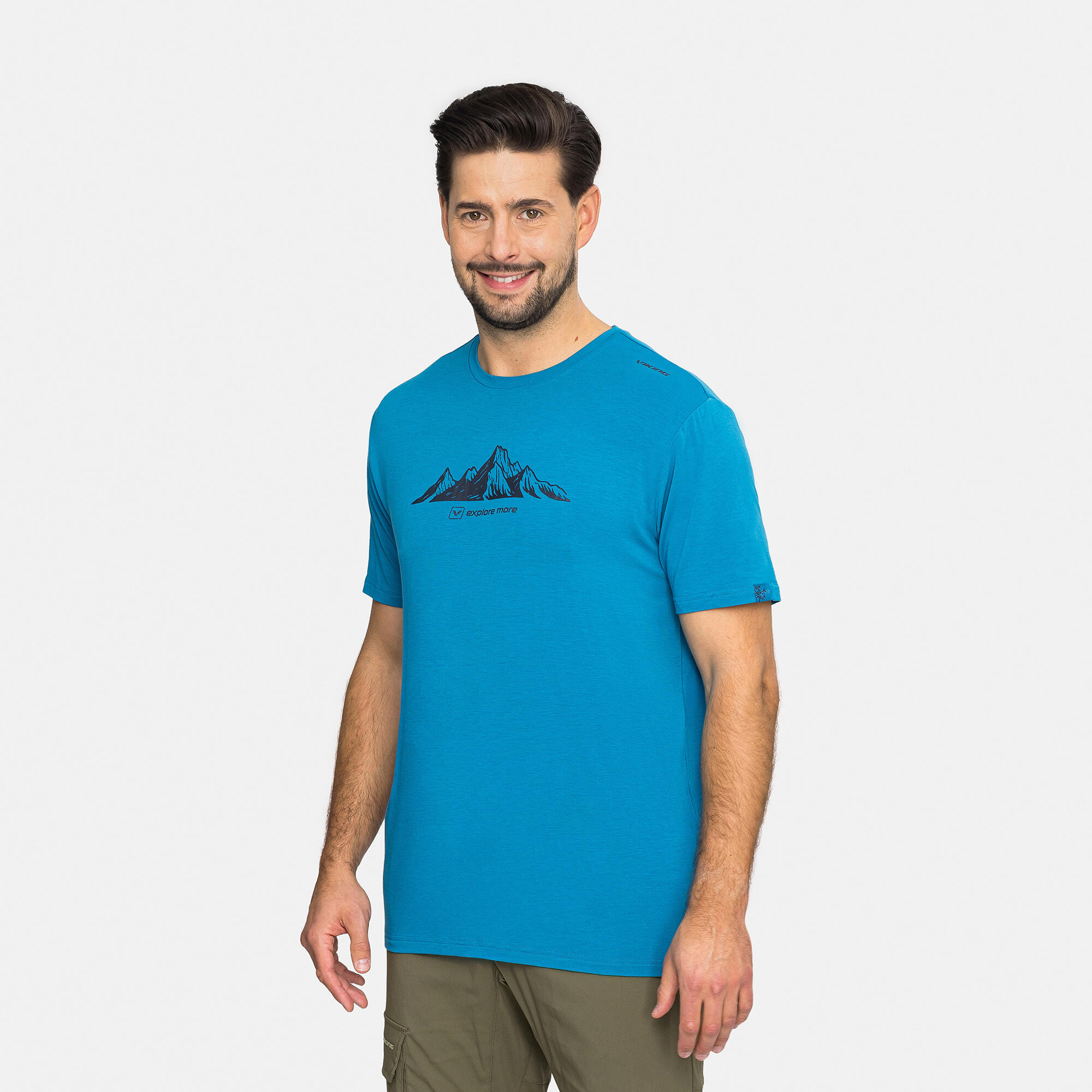 T-shirt męski VIKING Lenta Bamboo Light Man