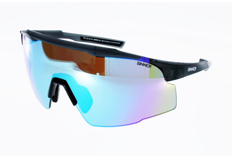 Okulary przeciwsłoneczne SINNER Murau Sport, czarno-szare, unisex