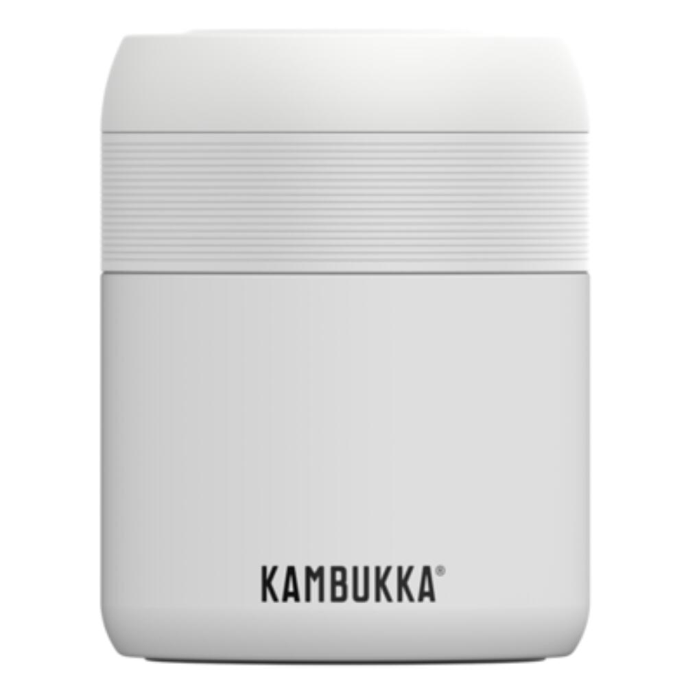 Termos obiadowy podróżny pojemnik na lunch Kambukka Bora 600 ml - Chalk White