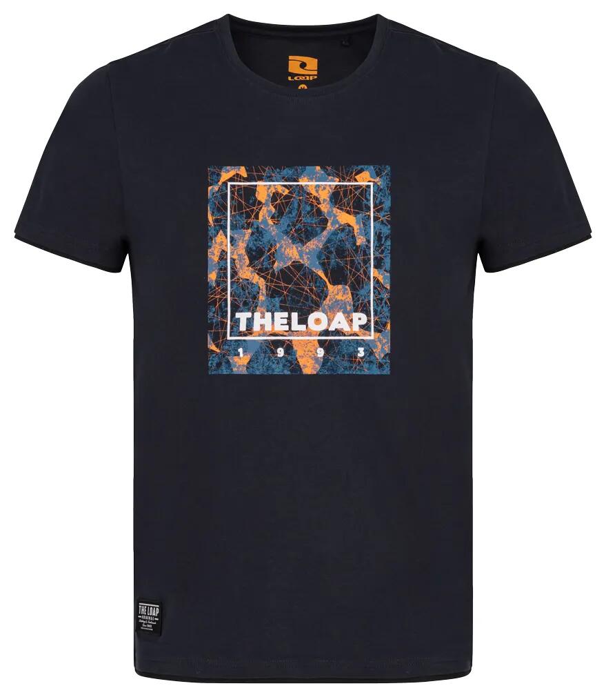 T-shirt męski Loap Bohous niebieski