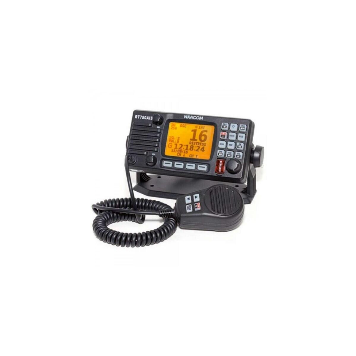 Stały Vhf z wbudowaną anteną GPS intégrée Navicom RT750