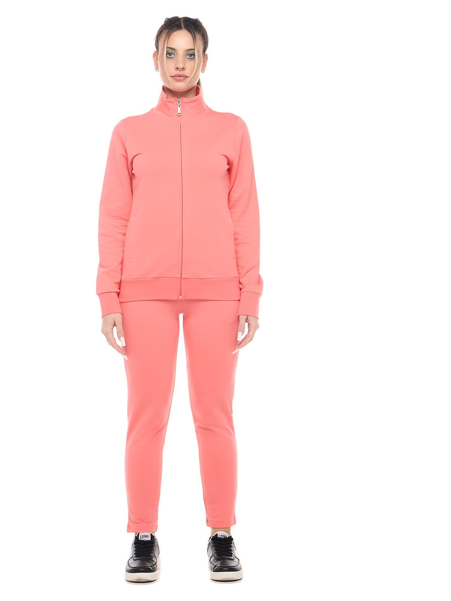 Bluzy damskie Leone Basic z kołnierzykiem zapinanym na zamek