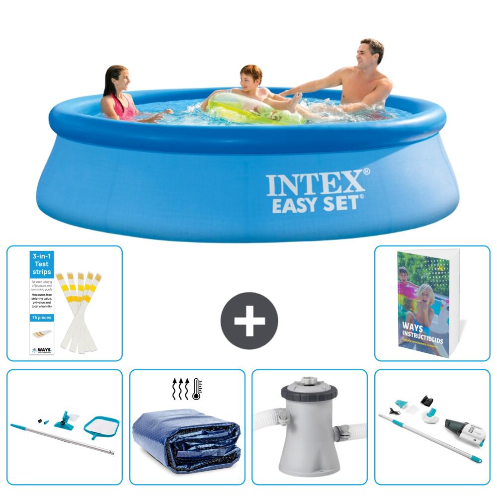 INTEX Basen Easy Set Okrągły - 305x76 cm - 7-częściowy S149