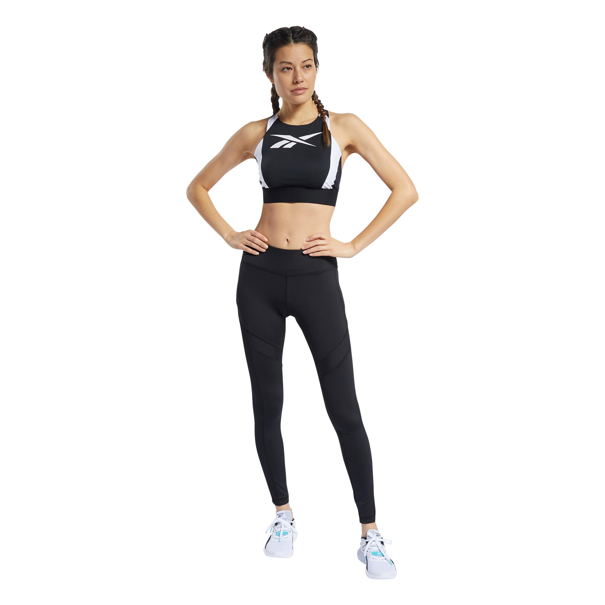 Spodnie do biegania damskie Reebok Wor Mesh Tight