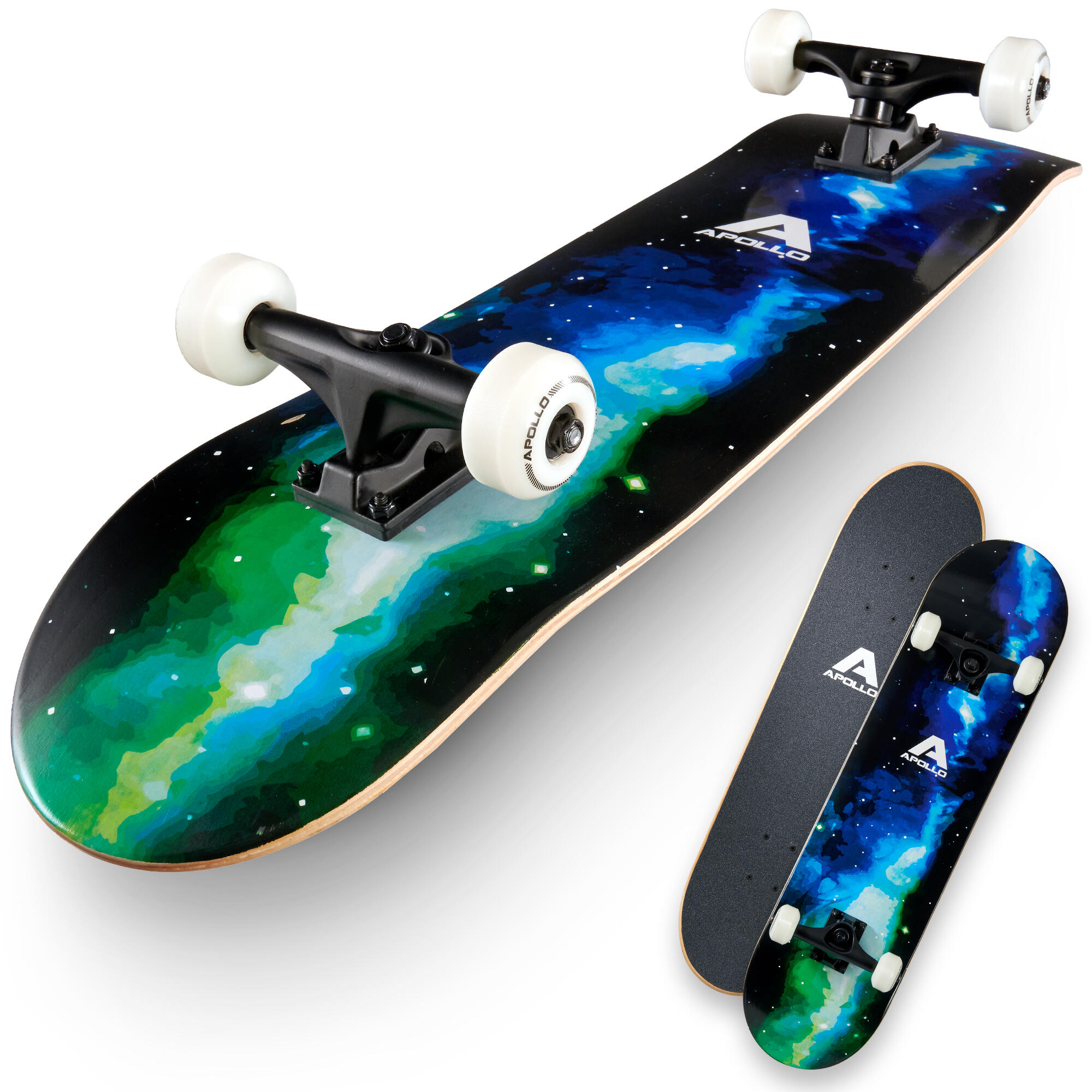 Skateboard 31,5 Zoll 7-warstwowy deck z łożyskami ABEC 7