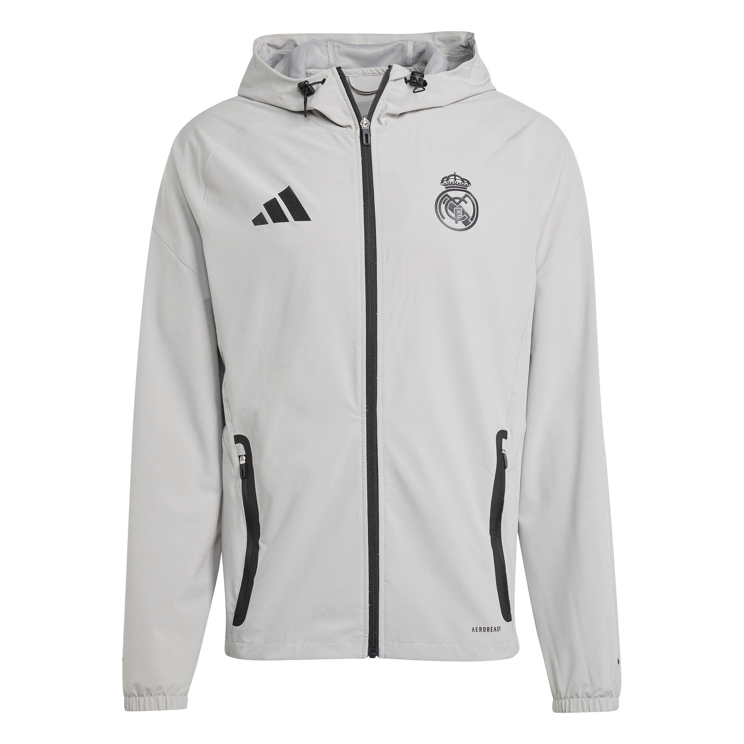 Kurtka przeciwdeszczowa z kapturem Real Madrid Competition Tiro 2024/25