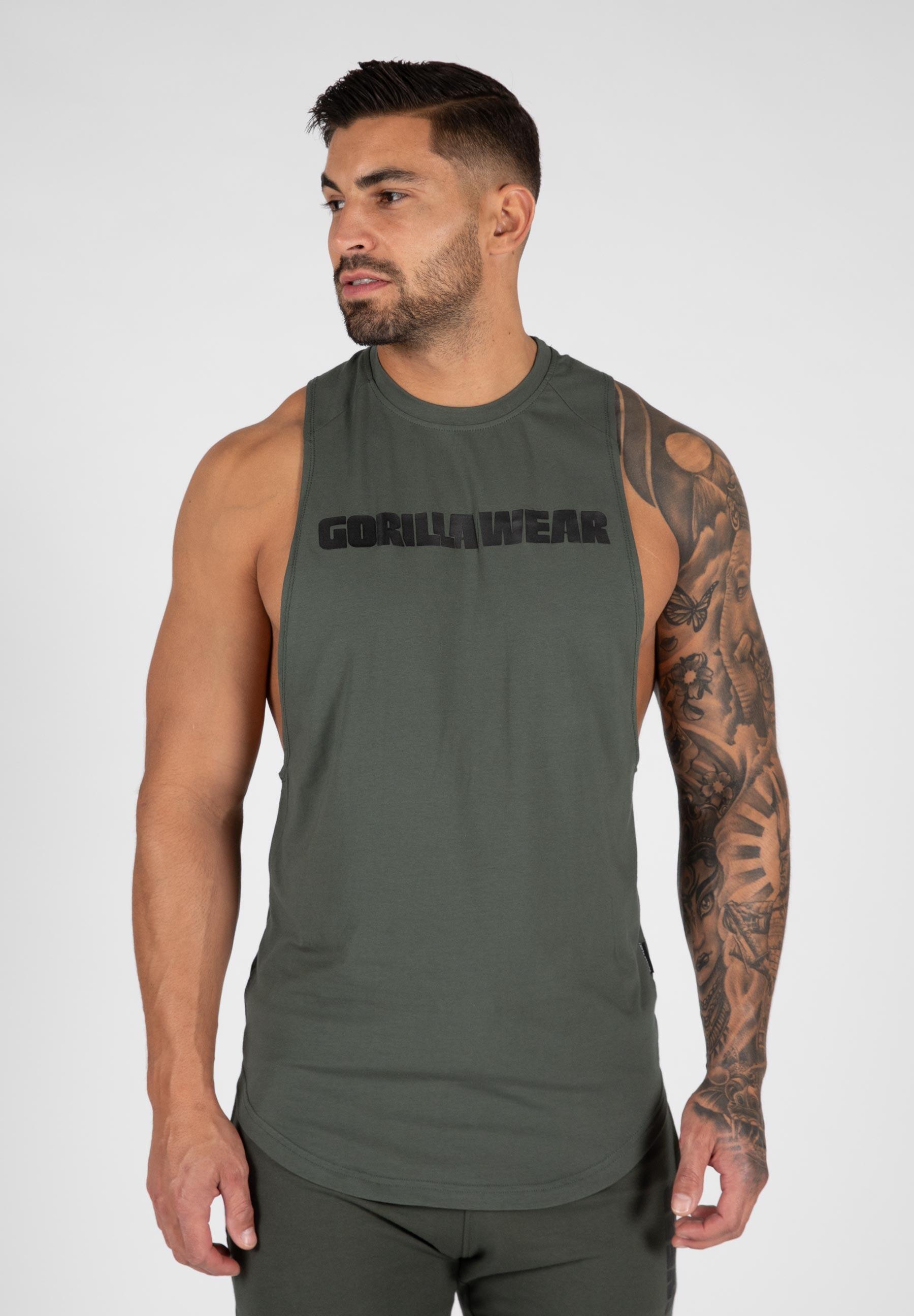 Tank top fitness męski Milo Drop Armhole