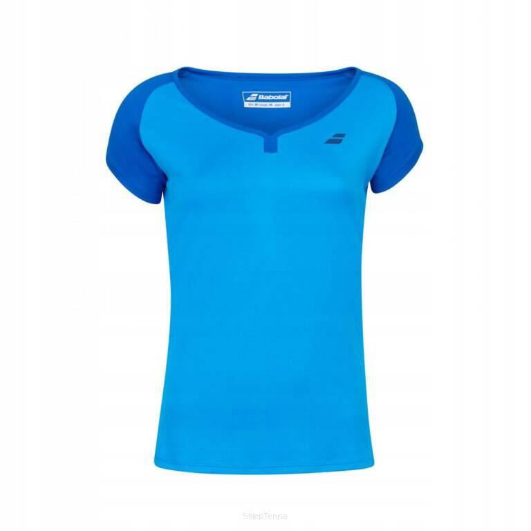 Koszulka juniorska Babolat Play Cap Sleeve Top Girl
