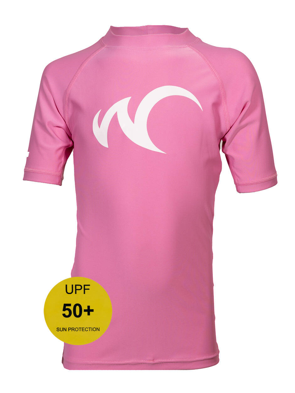Dziecięcy rashguard surfing Watrflag Valencia Różowy