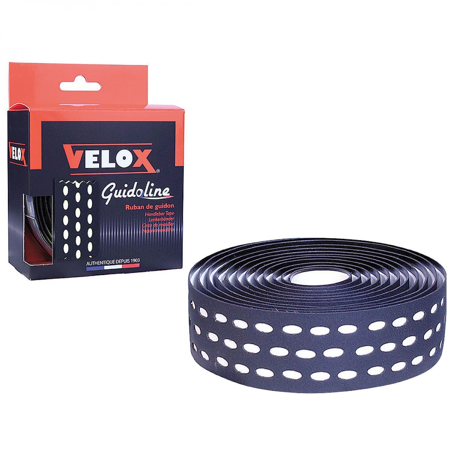 Velox taśma na kierownicę Bi-Color 3.0 czarny/biały (2 szt.)