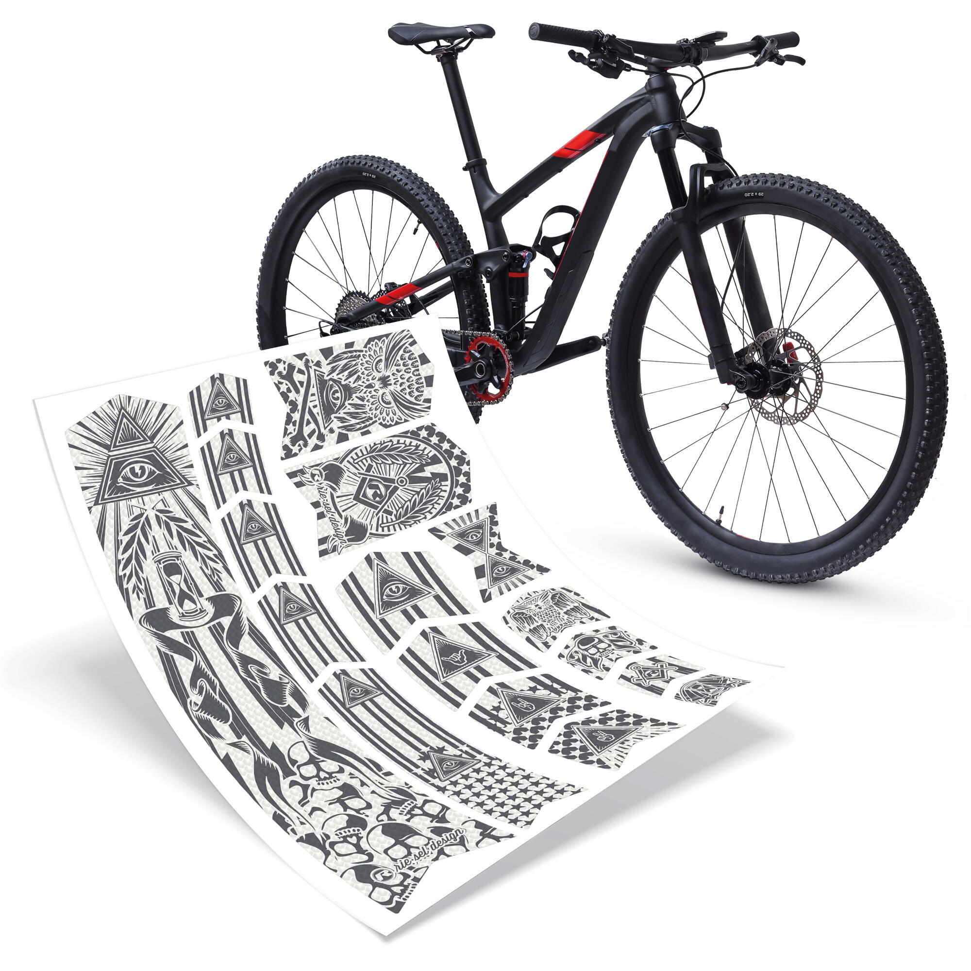 Zestaw folii ochronnej na ramę Riesel Design Frame:Tape 3000