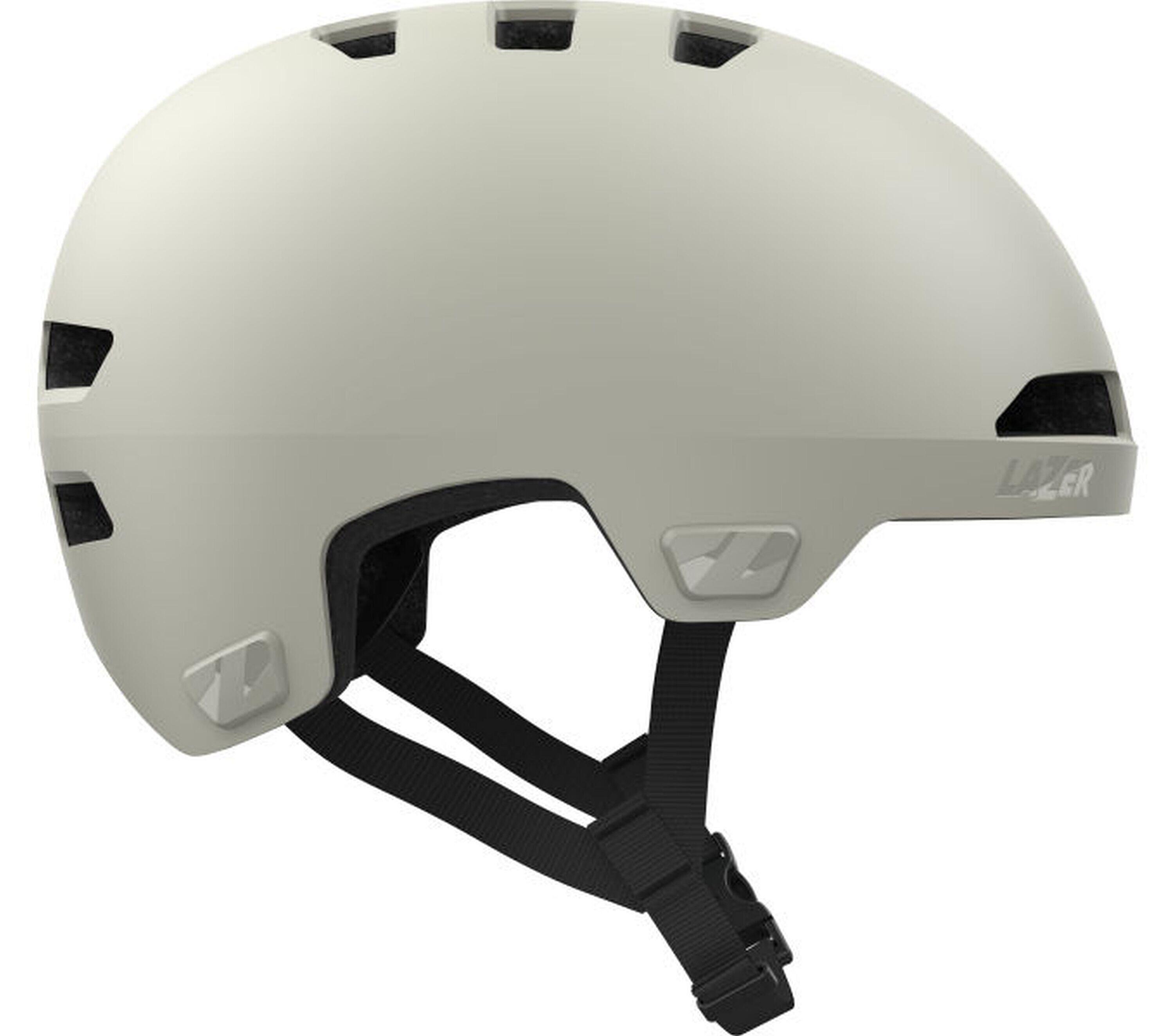 Kask City Maze KinetiCore, matowy biały kamień