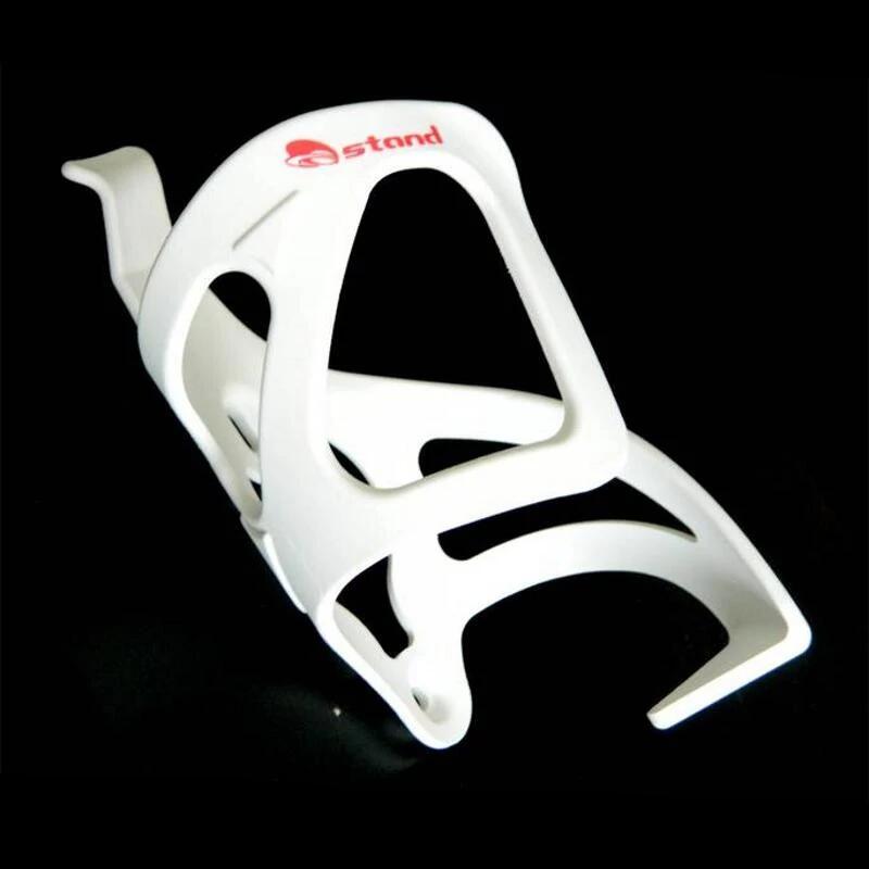 Bidonowy uchwyt rowerowy Ostand z tworzywa sztucznego  prawy  biały