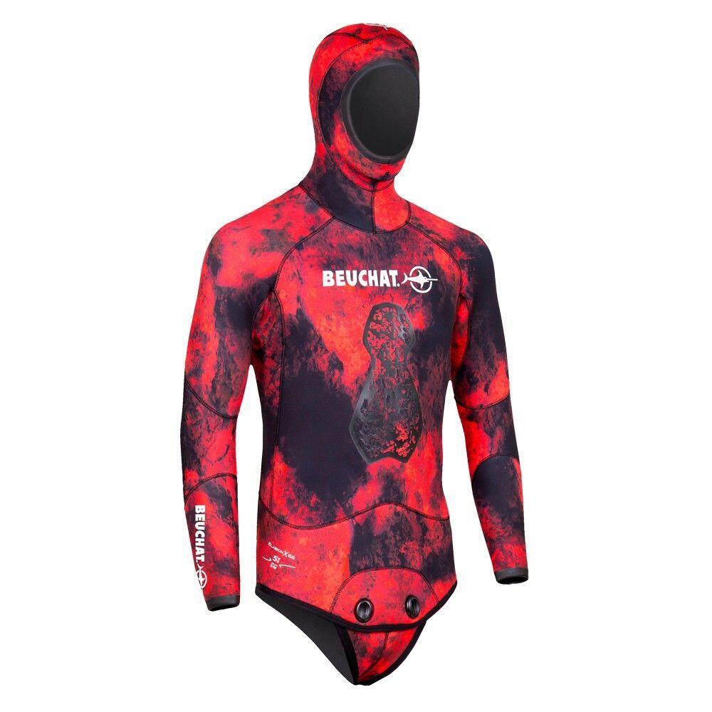 Szczyt nurkowania nylon podzielony wewnątrz Beuchat Redrock 5 mm