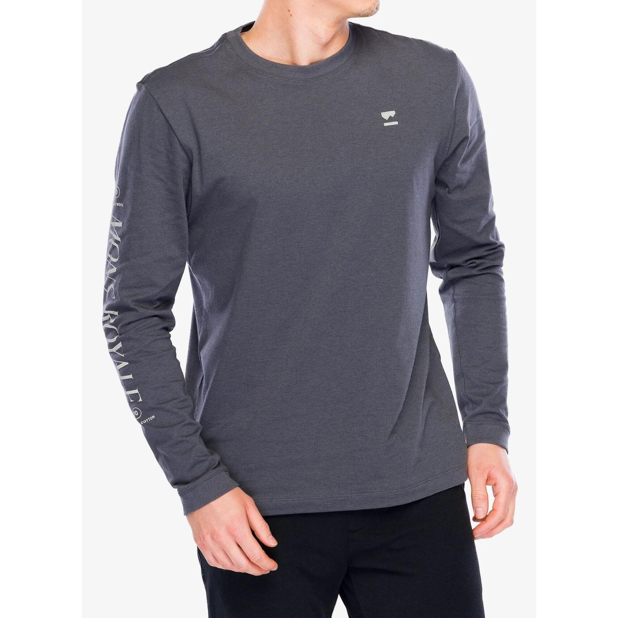 Longsleeve męski Mons Royale Yonder Merino Organic Cotton Long Sleeve