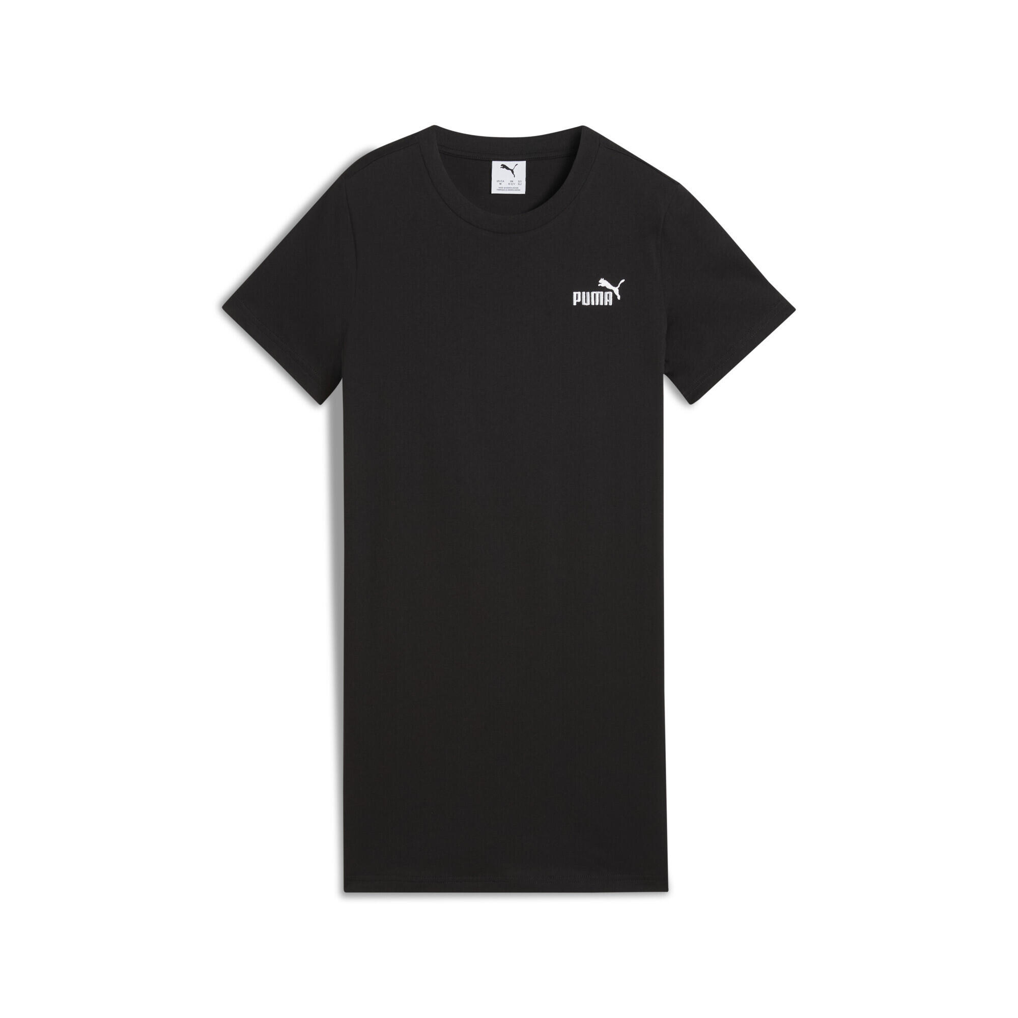 Młodzieżowa sukienka Essentials z małym logo No. 1 i krótkim rękawem PUMA