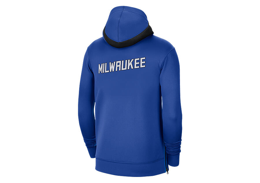 Bluza męska nike nba milwaukee bucks showtime city edition therma flex hoodie