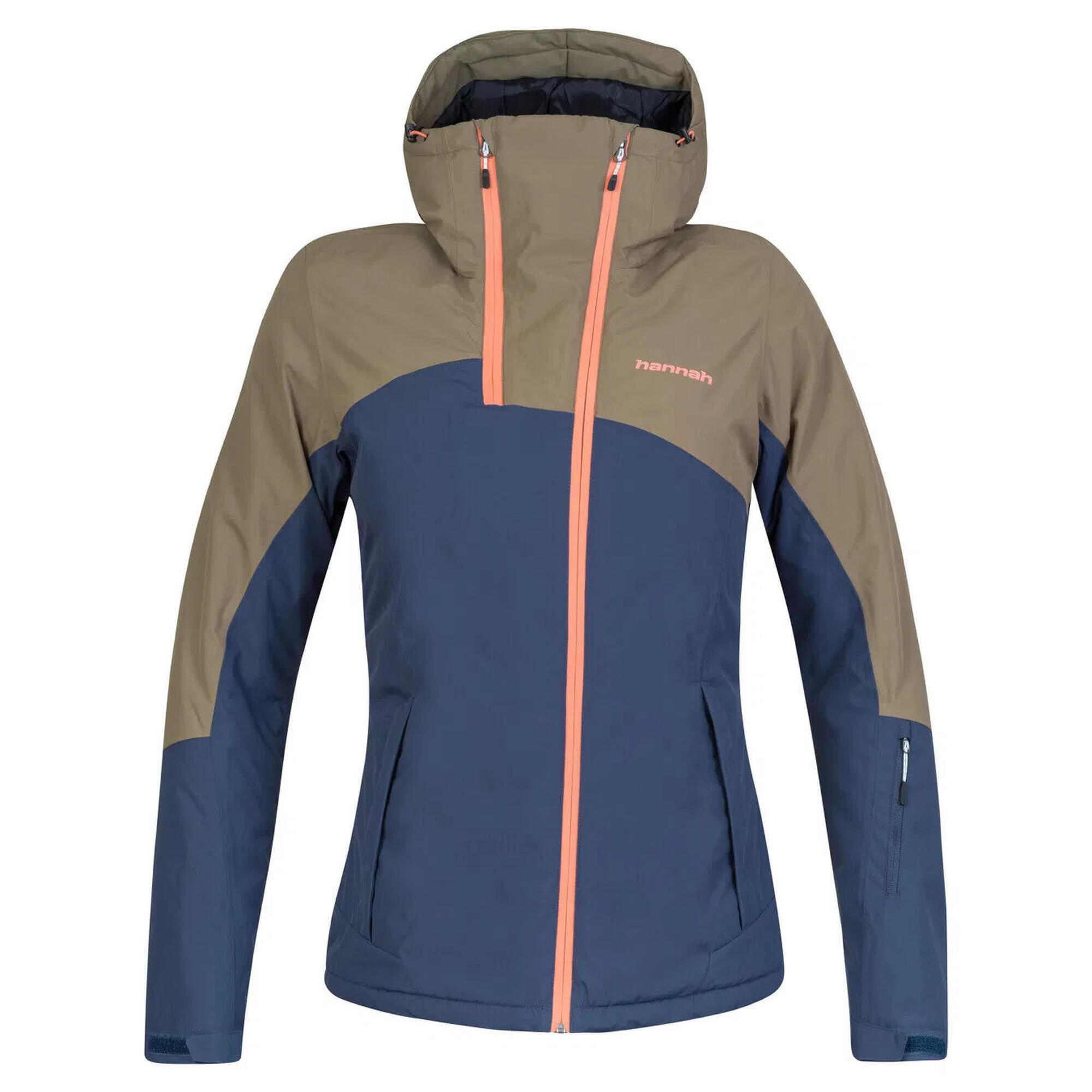 Kurtka damska narciarska Hannah Maky COL olive/mood indigo 10000 mm