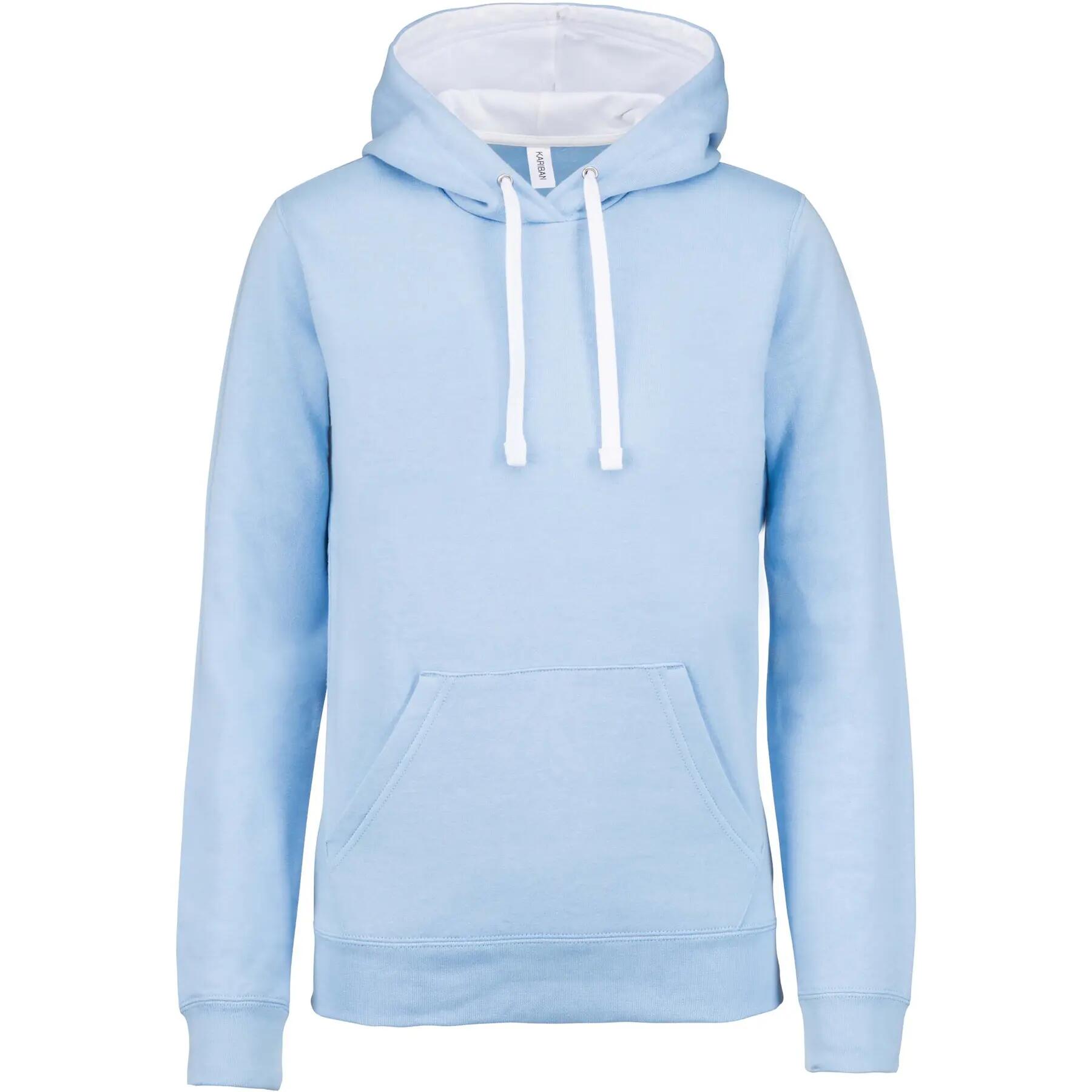 Bluza z kapturem Kariban Contrastée