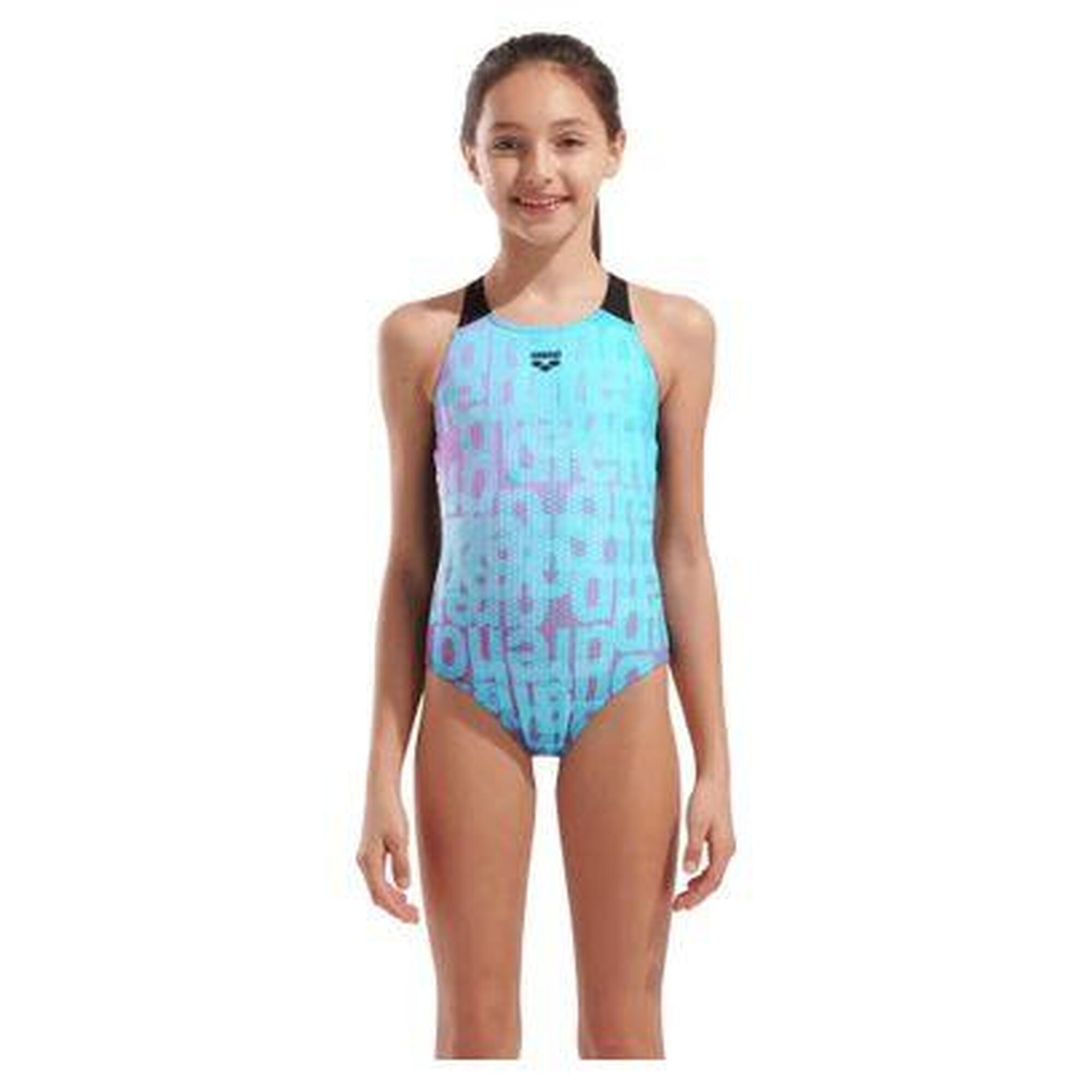 Kostium kąpielowy Arena Multi Colours V-Back Water