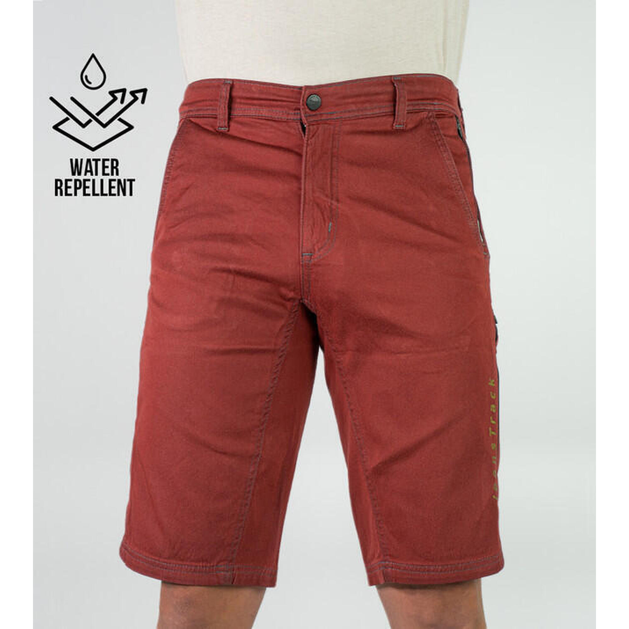 Pantalón Mountain Bike (MTB) Water Repellent Drop Scarlet