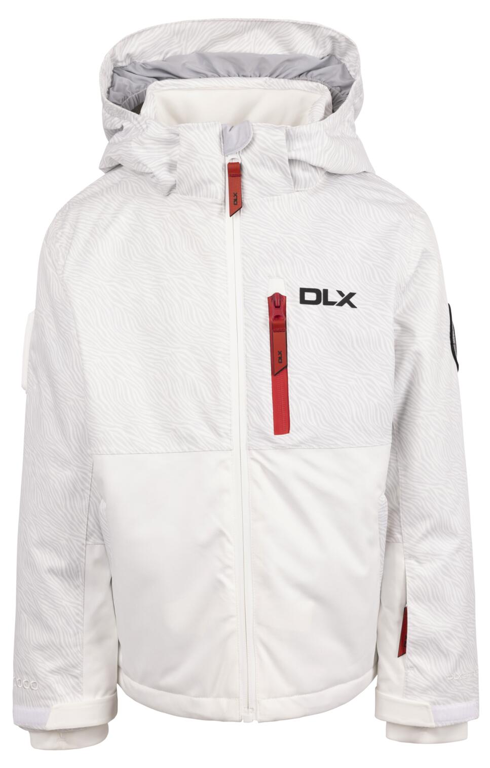 Dlx Keeya - Dziecięca kurtka narciarska Dlx White