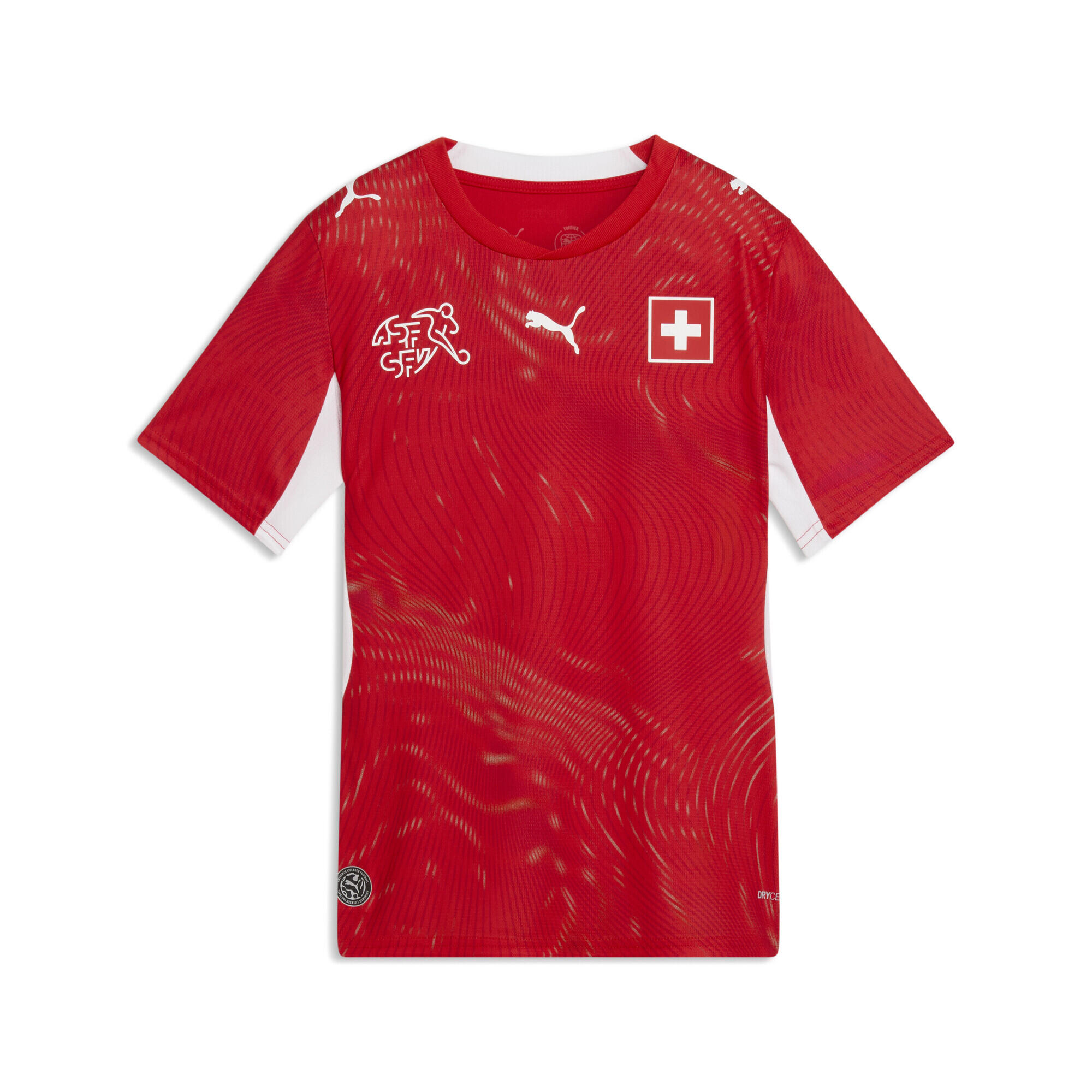 Młodzieżowa koszulka domowa reprezentacji Szwajcarii 2026 PUMA