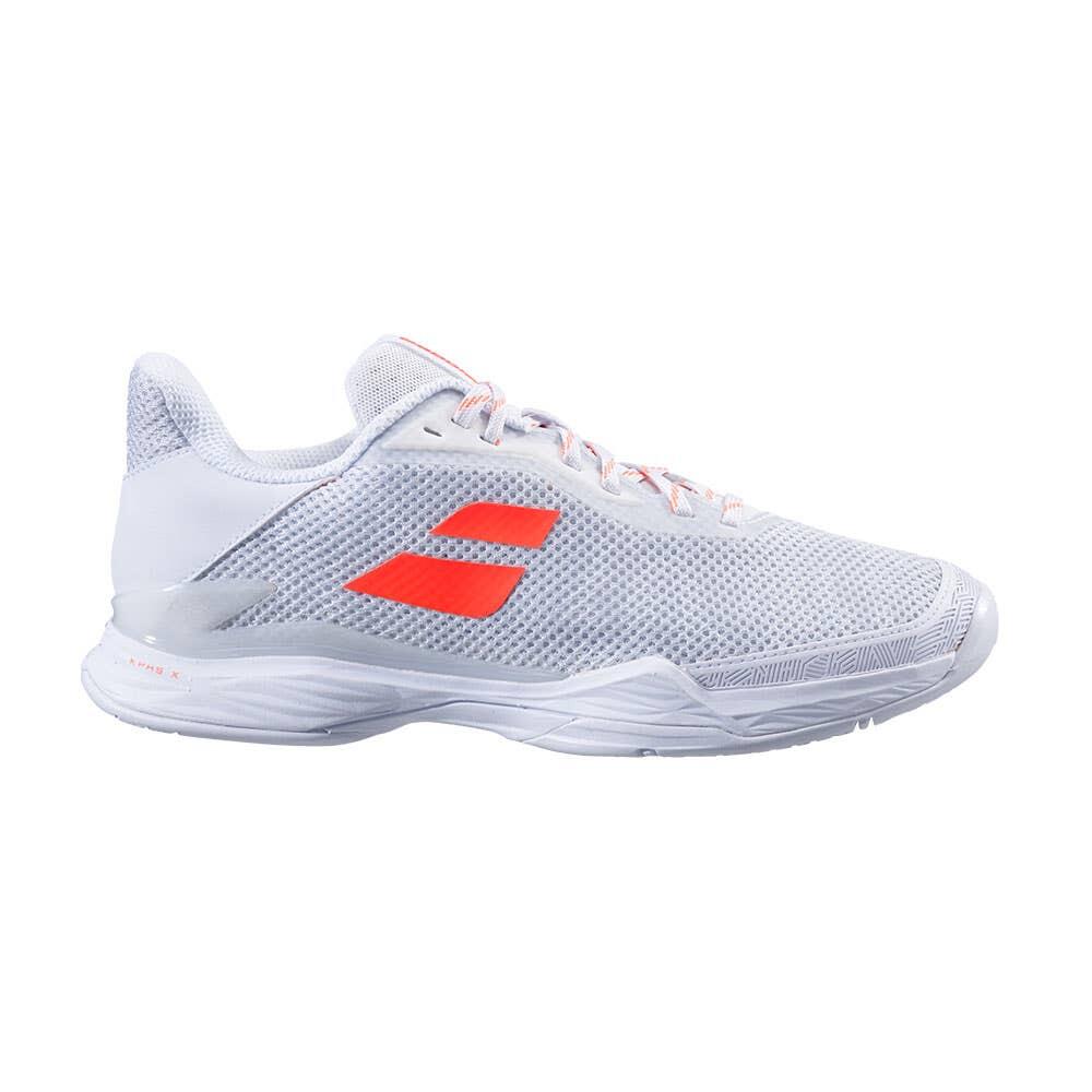 Buty Tenisowe Damskie Babolat Jet TERE AC White/Living Coral 37