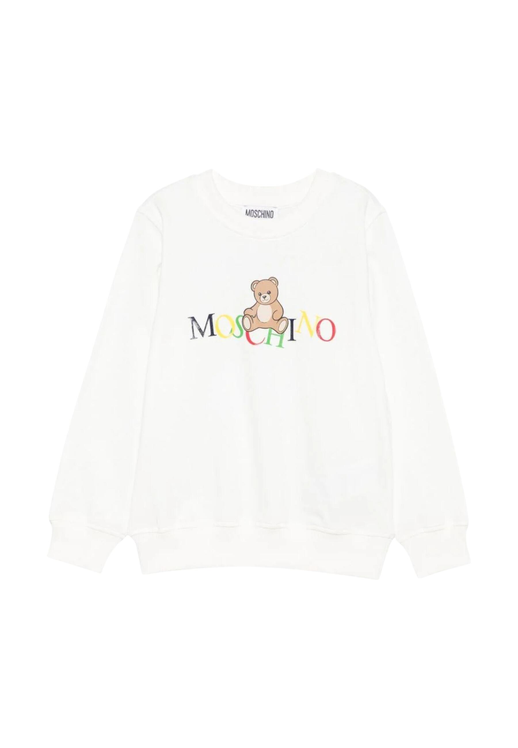 Bluza dziecięce unisex Moschino biały