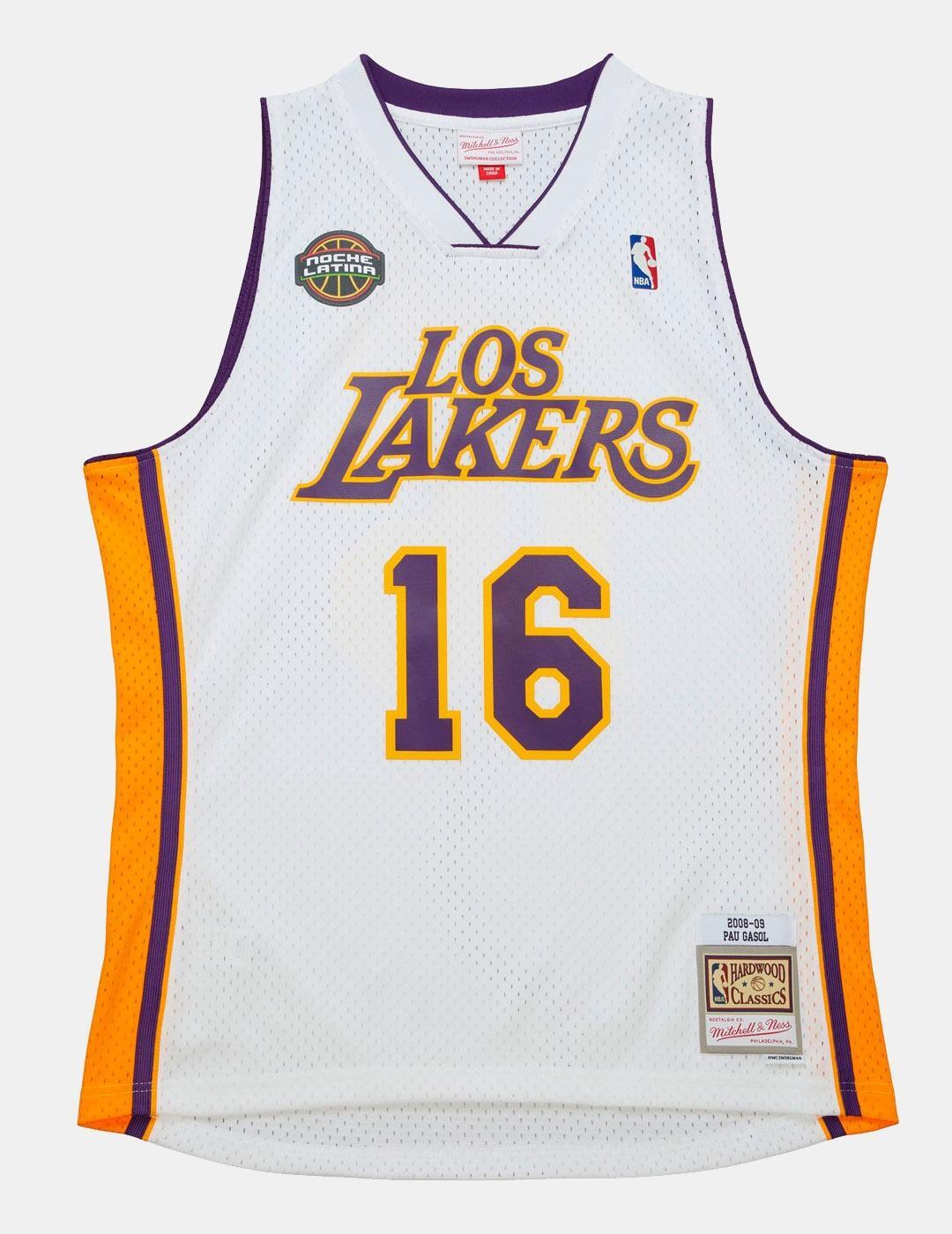 Koszulka NBA Los Angeles Lakers Pau Gasol 2008