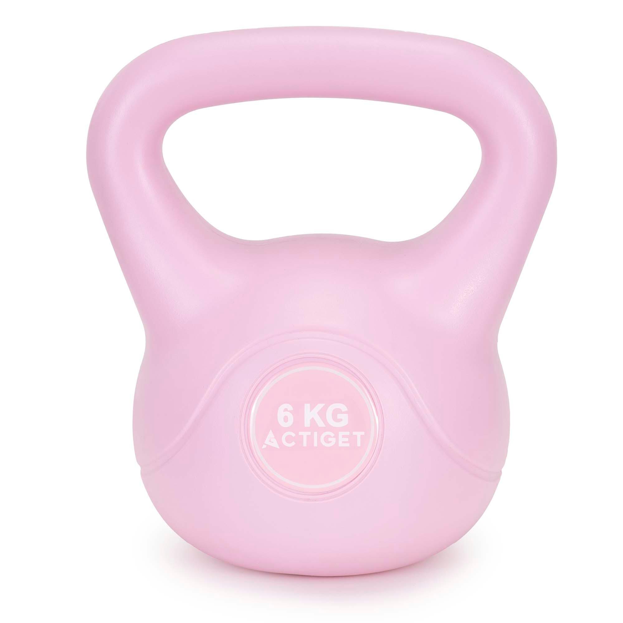 Kettlebell do ćwiczeń Actiget 6 kg hantla, odważnik treningowy ABS kula