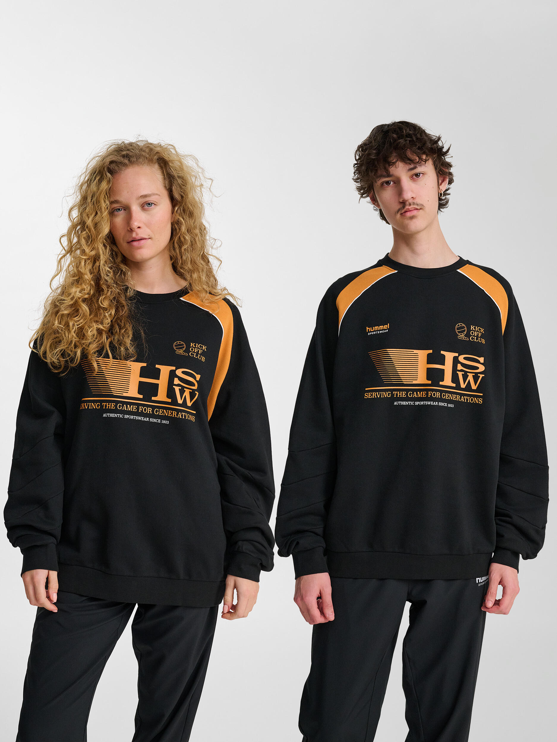 Bluza oversize Hummel Crew HSW