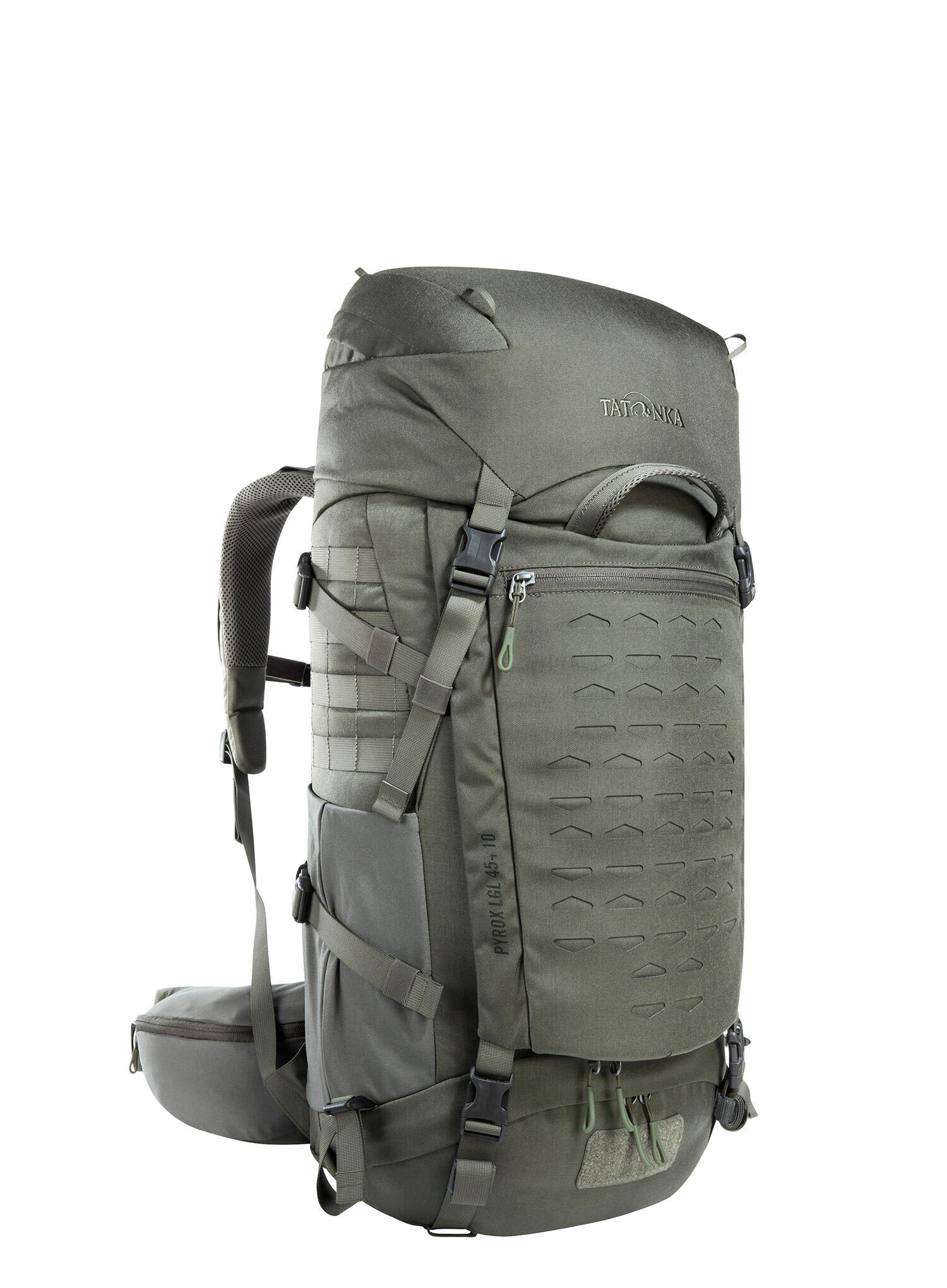 Plecak trekkingowy Tatonka Pyrox 45+10 Bc - stone grey olive