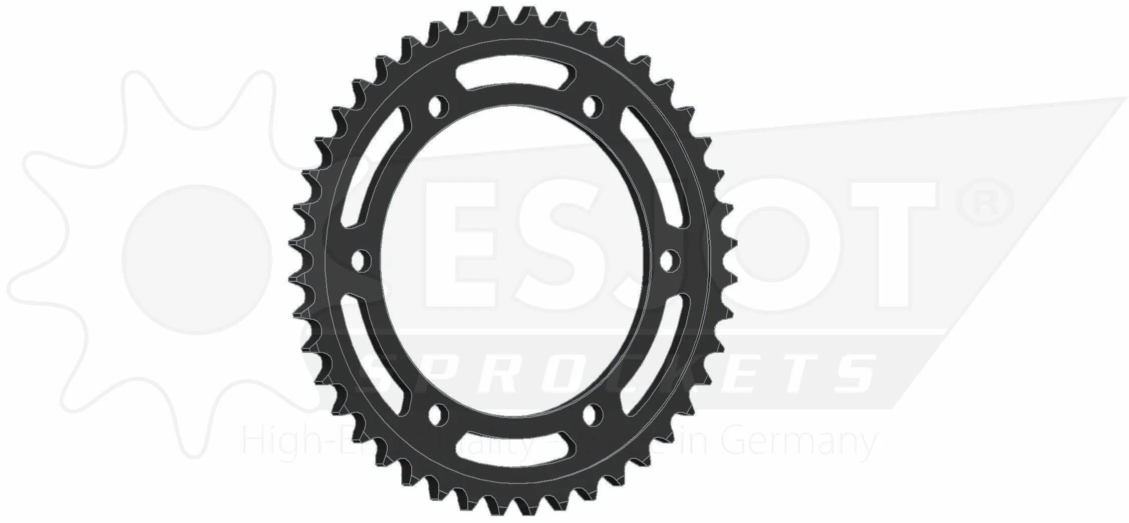 ESJOT zębatka 530 48 zębów stal czarna