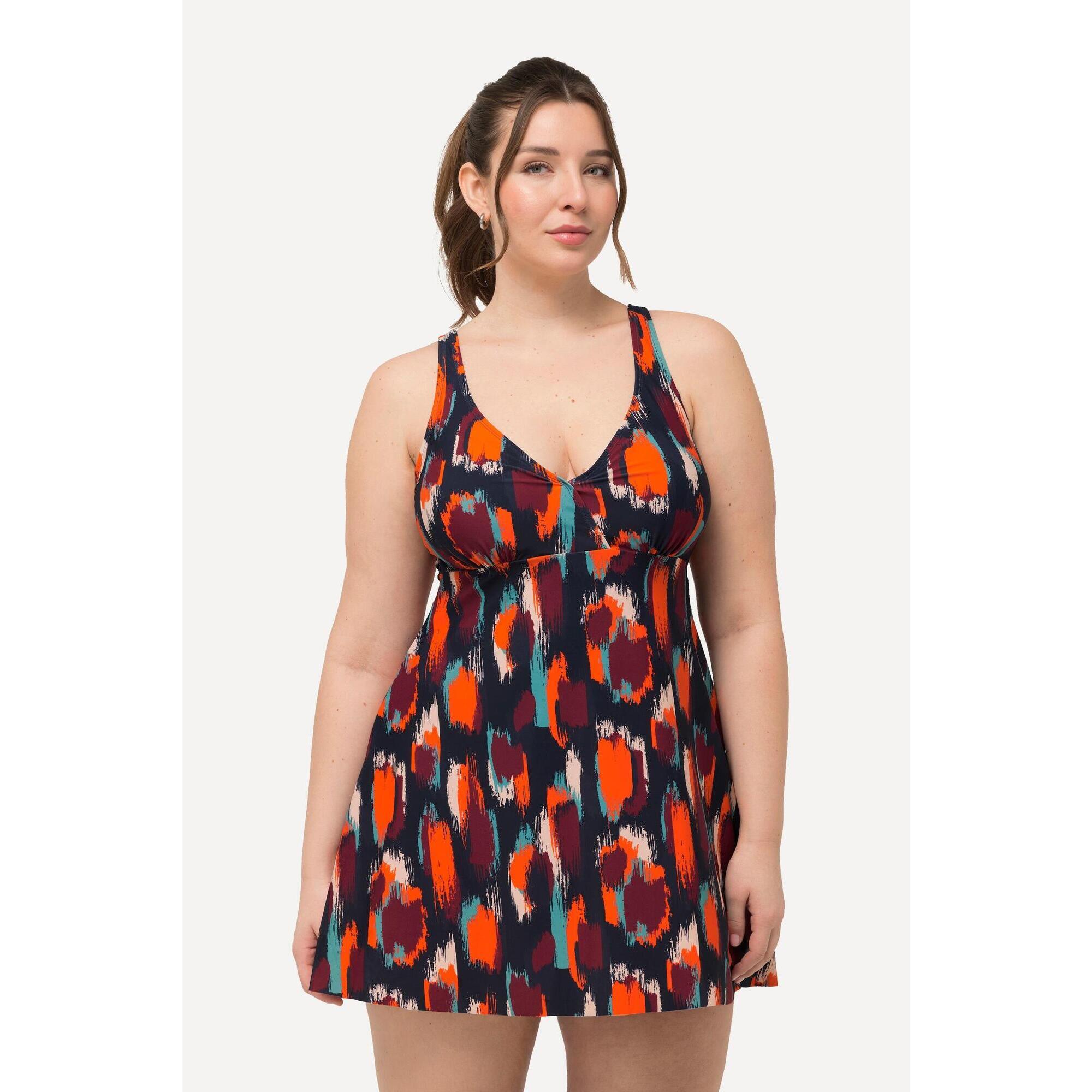 Damskie Sukienka kąpielowa kropki miękkie miseczki regulowane ramiączka