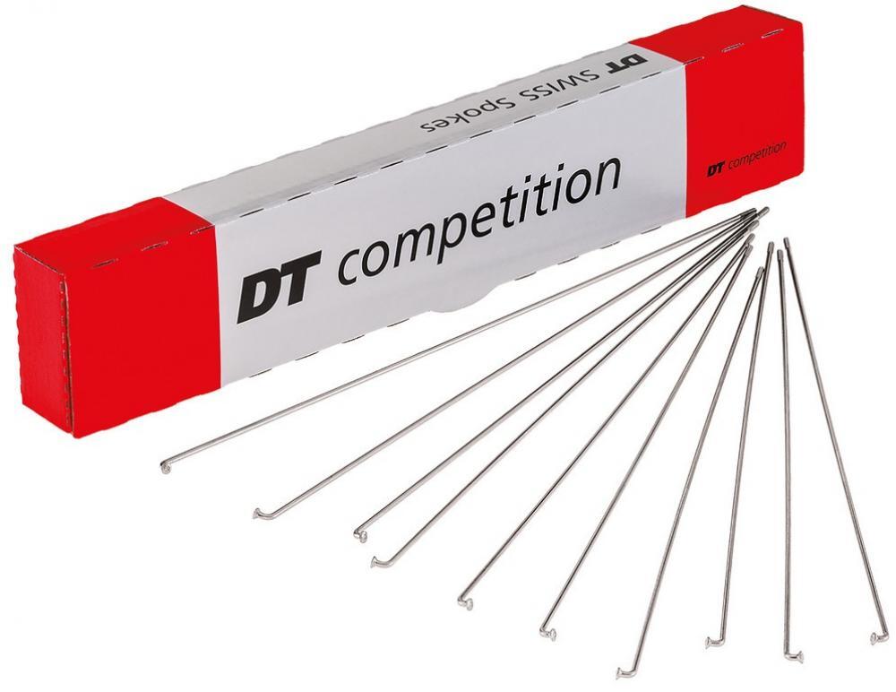 Opakowanie 100 szprych zagiętych DT Swiss Competition 2.0x1.8x2.0x282 mm